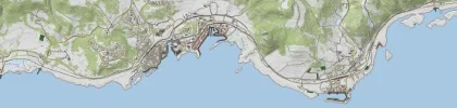 Chernarus+ topographic map preview